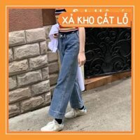 HOT QUẦN JEANS XUÔNG GẤP ỐNG MỚI ĐẬM NHẠT- hình thật chính chủ