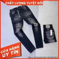 HOT Quần nam lv túi sau khoá lệch có video kèm -KINGMAN