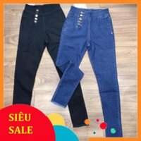 HOT QUẦN SKINNY JEANS ÔM LƯNG CAO 5 nút- hình thật đẹp xuất sắc