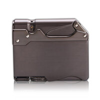 Hột Quẹt Bật Lửa 082 Khò 1 Tia Cực Mạnh Dùng Gas Đá Cao Cấp - Nhiều Màu - Đen