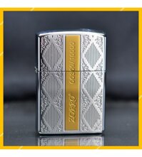 Hột Qụet Bật Lửa Xăng Đá Zorro Z92013 Họa Tiết Hình Thoi In Logo Đẹp Độc Lạ - Dùng Xăng Bấc Đá Cao Cấp