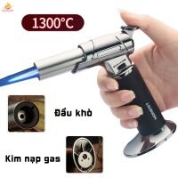 hột quẹt khò, bật lửa khò honest 1 tia lửa mạnh, có đế để bàn tích hợp nút Block giữ gas tiện lợi