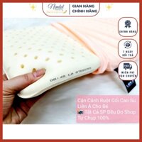 🛑HOT🛑 Ruột gối cao su thiên nhiên cho bé Liên Á chính hãng, gối cao su thiên nhiên 22x40x2cm cho bé sơ sinh