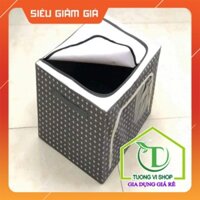 [Hot Sale 2022] Túi vải khung sắt đựng đồ quần áo Oliving Box 66L ~ Xuất Hàn Quốc