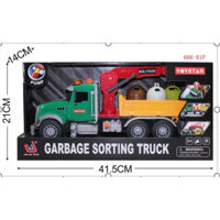 (HOT SALE 2023) Vận Chuyển Rác , Xe chở gỗ có pittong nâng hạ