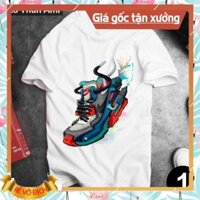 [HOT] (SALE) ⚡️FREESHIP⚡️Áo Thun In Hình Giày - UNISEX Nam Nữ [SỐC]