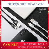 [Hot Sale] Cáp sạc iphone Casim C37 đầu ra 3.0 A cáp sạc iphone sạc nhanh dòng điện ổn đinh dây sạc tốt an toàn cap ip day sac iphone