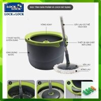 Hot sale Cây lau nhà thông minh Lock&lock ETM 498 (hàng chính hãng) ảnh thật