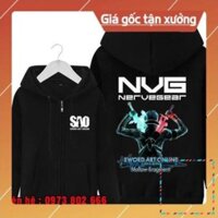 [HOT] [SALE GIÁ GỐC] [ BÁN CHẠY ] ÁO khoác áo hoodie Kirito Sword Art Online cực HOT khuyến mại khủng giá rẻ dẹp