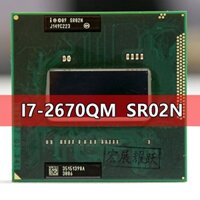 [Hot sale] Intel Core i7-2670qm sr02n i7 2670qm processor notebook g2 series rpga988b cpu suitable for hm65 75 76 77 notebook chipset