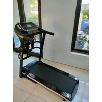 Hot Sale - Máy Chạy Bộ Điện Đa Năng Cao Cấp 14km Gấp Gọn Tại Nhà Kèm Máy Đánh Bụng Tặng 2 Tạ Tập Tay