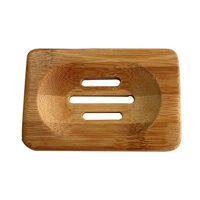 Hot Sale Natural Bamboo Soap Dish Storage Holder