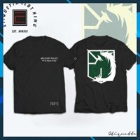 HOT SALE- (sale) Áo Phông Attack on Titan - Military Police mẫu mới cực ngầu