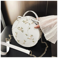 Hot Sale#2023New Chinese Ancient Style Daily Hanfu Accessory Bag Lace Embroidery Super Fairy Messenger Shoulder HandbagRX5L