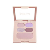 Hot Sale#[545People Collection]Caremille caremille Romantic Eye Shadow Cheek Color Plate Eye Shadow Blush Two-in-One Five-Color Eye Shadow Plate10mj