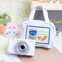 Hot Sale#[97%Positive Rate]Suitable for Sony ZV1F Camera Storage Bag Canon Fujifilm CCD Camera Bag Small Cute Handheld Portable Waterproof4yyo