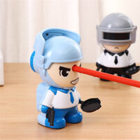 Hot Sale#Chicken-Eating Doll Pen Spinning Hand-Cranked Student Roll Pen Children Pencil Shapper Stationery School Supplies Cartoon Pencil Sharpener RX11