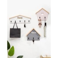 Hot Sale#Creative Simple Home Hallway Decoration Hook Punch-Free Key Wall Hanging Decoration Key Coat Hanger Storage Wall MountMQ5L DMGK