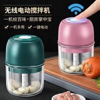 Hot Sale#Electric Household Small Garlic Mincer Food Processor Meat Grinder Garlic Paste Crusher Garlic Masher Garlic Paste Tool3.22lfl