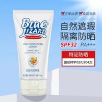 Hot Sale#[Essential before Makeup]Genuine Goods Blue Lizard Sunscreen Face Sun Protection Make-up Base Anti-Sweat UV Student Waterproof Moisturizing Military Training SPF3210mj
