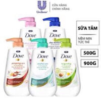 [Hót Sale]Freeship Sữa Tắm Dove Dưỡng ẩm Chai 500ml/880ml/1L Chính Hãng Giá Rẻ