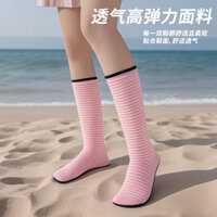 Hot Sale#Indoor Fitness Shoes Female Aerobics Training Skipping Rope Silent Anti-Slip Home Soft Bottom Breathable Sneaker High Top Yoga Shoes3.29lfl