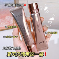 Hot Sale#L-DA Golden Diamond Radiant Flawless Essence Foundation Long-lasting Non-cakey BB Cream Brightening Skin Tone Moisturizing Isolation10mj