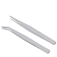 Hot Sale#Manufacturer Supplies Tools Bent and Straight Stainless Steel Clips Microscopic Thin Tweezers Gardening Handmade Succulent Hair Picker Set3.29lfl