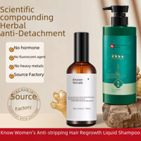 Hot Sale#Nanjing Tongrentang Ginger Anti-Hair Loss Hair Growth Serum Shampoo Hair Nourishing Flower and Beauty Anti-Hair Loss Strengthening Serum2kk