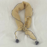 Hot Sale#New High-Quality Literary Forest Style Thin Scarf Silk Scarf Korean Fashion Simple Solid Color Triangle Scarf Headscarf3.22lfl