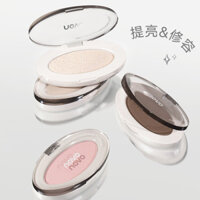 Hot Sale#novo Micro Satin Gloss Highlighter Contour Powder Natural Brightening Contour Blush Highlighter Face Contour Palette for Students2kk