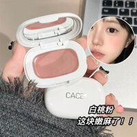 Hot Sale#Peach Pink~Phantom Bear Pure Desire Single Color Blush Matte Expanding Saturated Natural Contouring Rouge Student Party12y