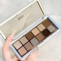 Hot Sale#Phantom Bear Cement Plate12Color Eye Shadow Pearlescent Flash Matte Delicate Cheap Not Easy to Makeup Earth Tone Eyeshadow RX11