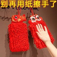 Hot Sale#Quick Dry Wipe Handball Chenille Nordic Fresh Cute Kitchen Thick Handkerchief Bathroom Quick-Drying Cleaning Portable Towel RX11