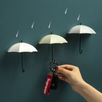 Hot Sale#Umbrella Hook Wall Hanging Screwless Wall Strong Nordic Creative Punch-Free behind the Door Key Hanger Clothes Decorative Sticky HookMQ4L SA6M