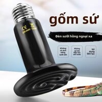 [Hot Selling] Đèn sưởi gốm cho bò sát, đèn nhiệt độ, đèn sưởi, vật tư cho bò sát, đèn sưởi không phát sáng, hồng ngoại xa, sưởi cho rùa, vẹt, chim cút
