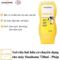 Hot-selling household goods GEL RỬA BÁT HỮU CƠ CHUYÊN DỤNG CHO MÁY RỬA BÁT STANHOME 720ML- PHÁP