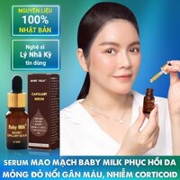 [HOT] Serrum Mao Mạch Baby Milk Phục Hồi Da Mỏng Đỏ Nhiễm Corticoid - Hàng Hiệu Nana Cosmetic