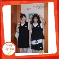 [HOT] Sét 3 món đôi bạn thân NTA0620, áo kiểu nữ, áo thun nam nữ, quần khaki