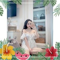 [HOT]  SET BỘ LỤA ÁO TRỄ VAI QUẦN ĐÙI MÀU TRẮNG HỒNG XÁM ULZZANG