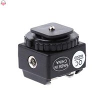 Hot Shoe Converter Adapter Pc Sync Port For Nikon Flash To Canon Camera