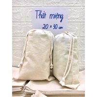 [HOT] Sỉ SET 10 TÚI VẢI dây rút 20x30 CM giá tại xưởng