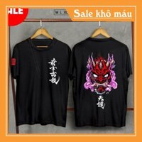 [HOT] Siêu phẩm áo thun Samurai mặt quỷ - áo thun unisex cực đẹp