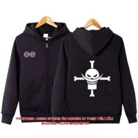 HOT- ( SIÊU RẺ) Áo Khoác Nỉ Ấm Băng Râu Trắng, One Piece