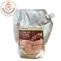 HOT Sốt ướp thịt nướng vị truyền thống 2.5kg O’Food không cay