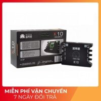 HOT- Soundcard thu âm XOX K10 /KS108 karaoke online tặng kèm cáp kêt nối âm thanh -dc2316