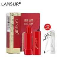 Hot# Spot# LANSUR Lipstick Sample Travel Pack Lipstick Silk Pie for Youth First Love That Little Thing Same Long-Lasting Moisturizing