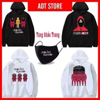 HOT💥 SQUID 🎁 BST 20 MẪU Áo Squid Game Trò Chơi Con Mực - Áo Hoodie Squid Game Form Nam Nữ