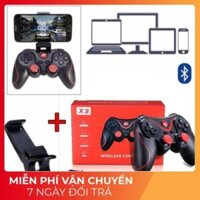 HOT- TAY CẦM CHƠI GAME BLUETOOTH T3 - TAY CẦM GAME TERIOS T3 - GAMEPAD T3 / X3/X7/C8S