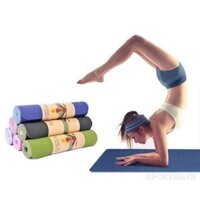 {HOT} -  THẢM TẬP YOGA TPE CAO CẤP 2 LỚP 6MM